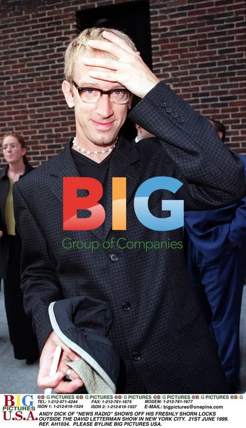 Andy Dick at Letterman show