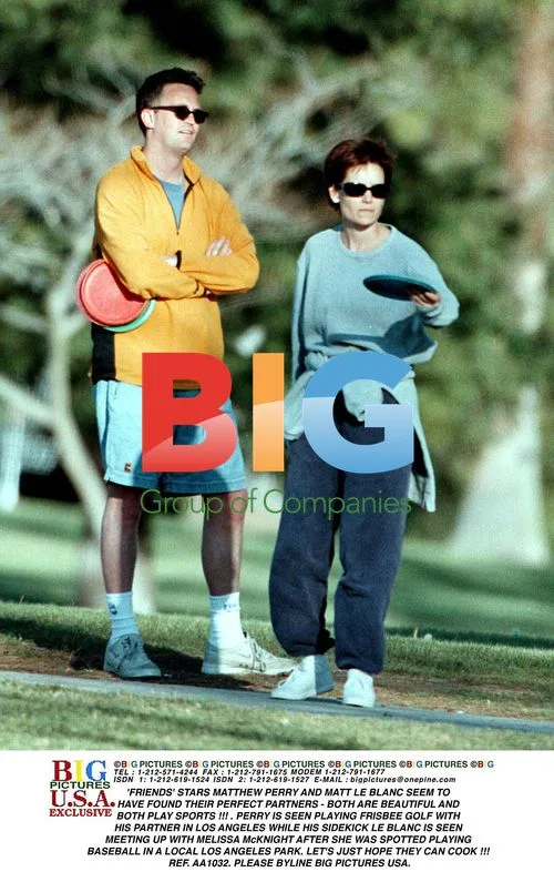 Matthew Perry, Matt LeBlanc with Partners