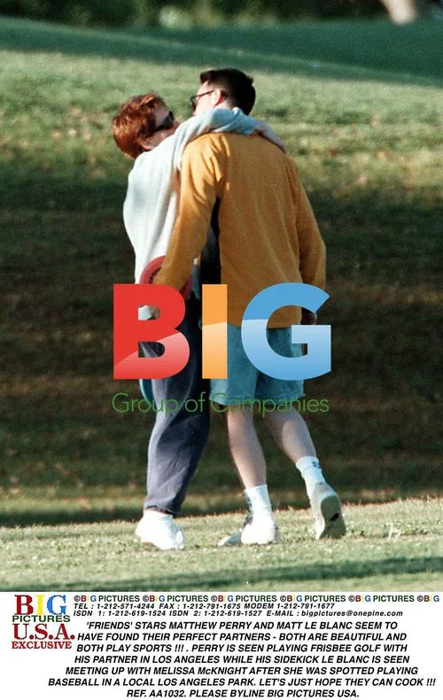 Matthew Perry and Matt LeBlanc Spotted with Partners