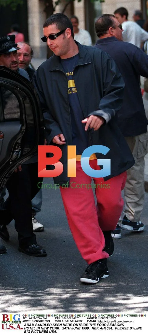 Adam Sandler outside Four Seasons in NYC