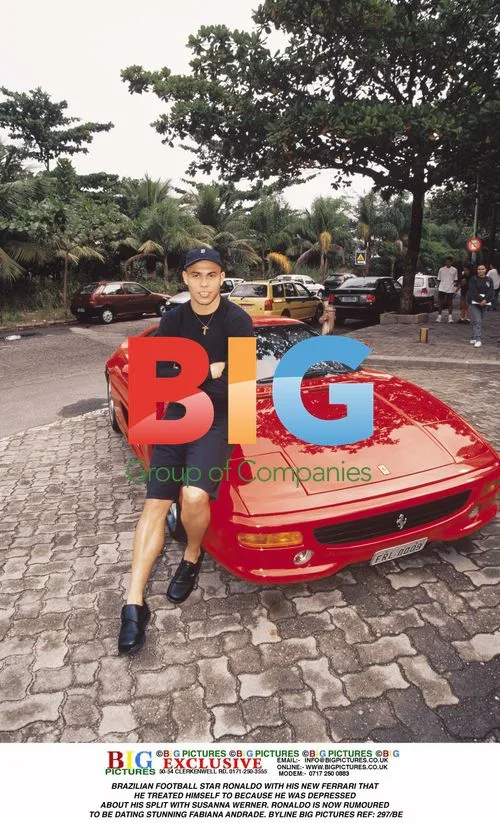 Ronaldo's New Ferrari