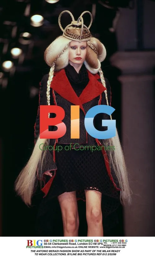 Antonio Beradi Fashion Show in Milan