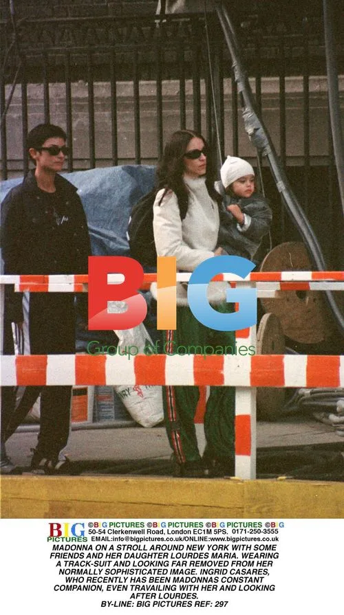 Madonna on Casual New York Stroll