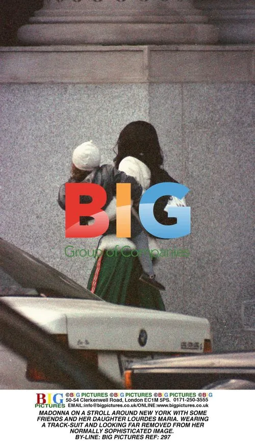 Madonna on a Stroll in NY