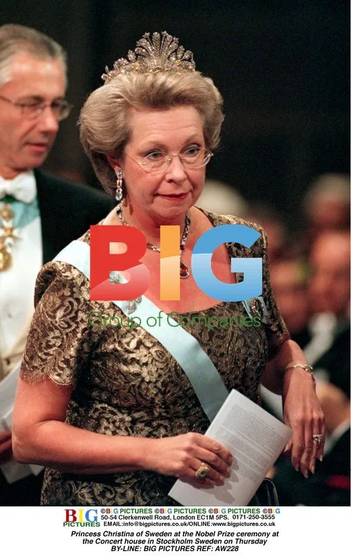 Princess Christina at Nobel Prize ceremony