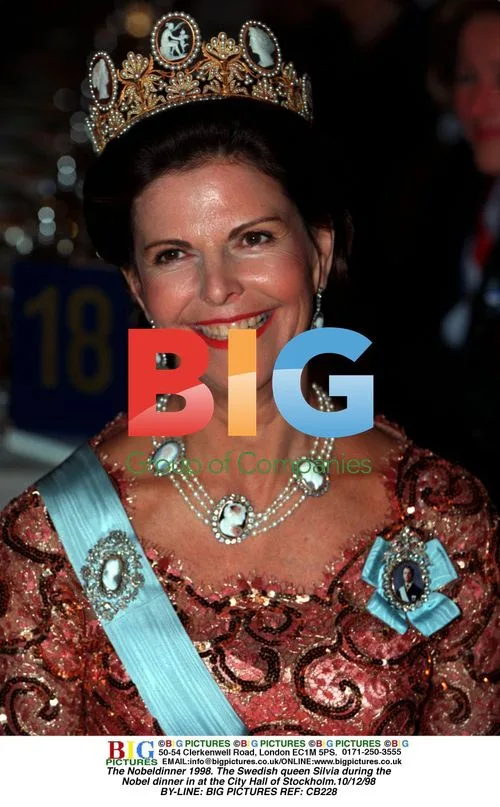 Queen Silvia at Nobel Dinner 1998