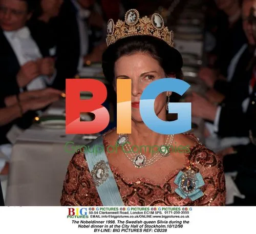 Queen Silvia at Nobel Dinner 1998