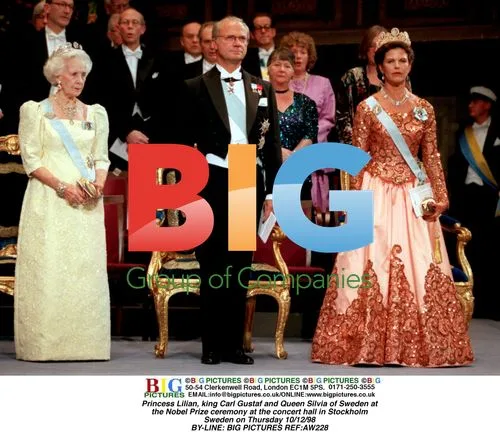 Swedish Royals at Nobel Prize Ceremony