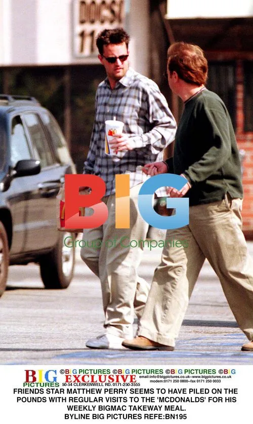 Matthew Perry Spotted Visiting McDonald's
