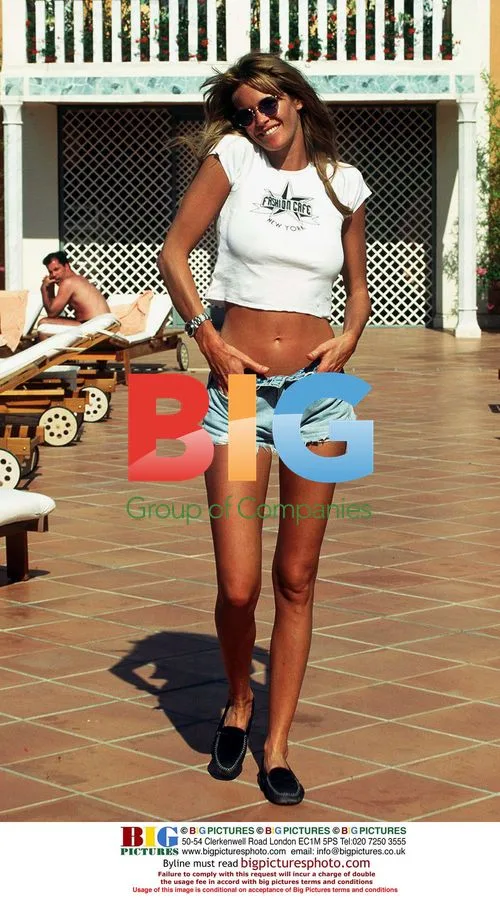Elle Macpherson in Saint-Tropez