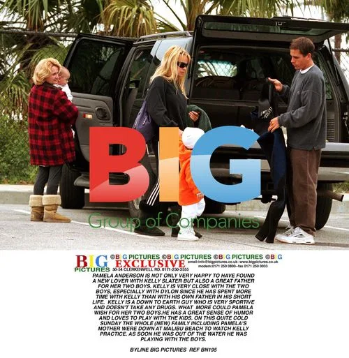 Pamela Anderson and Kelly Slater's Family Outing