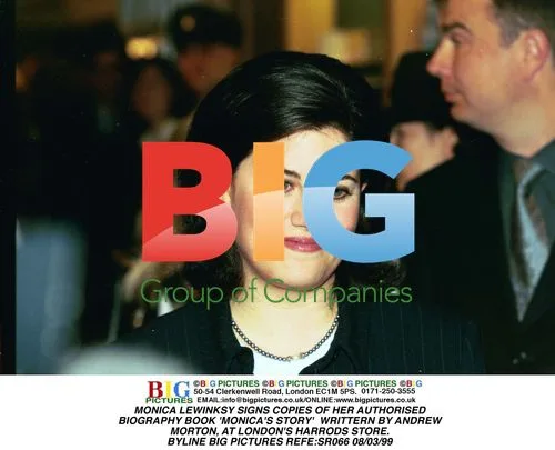 Monica Lewinsky Book Signing at Harrods