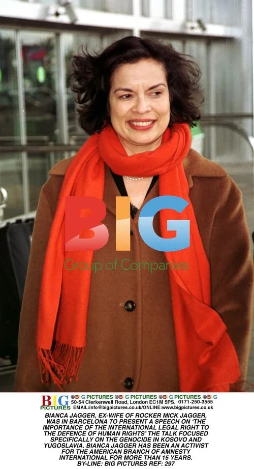 Bianca Jagger Speaks on Human Rights in Barcelona