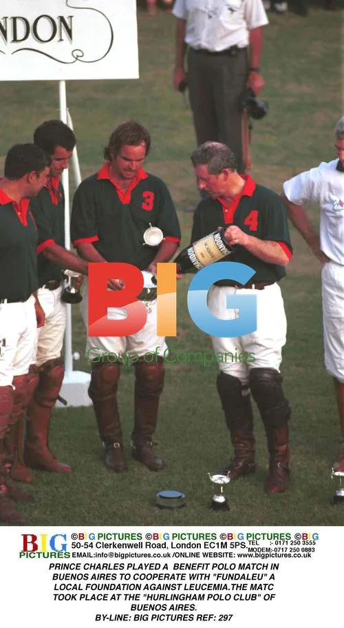 Prince Charles Plays Polo Match in Buenos Aires