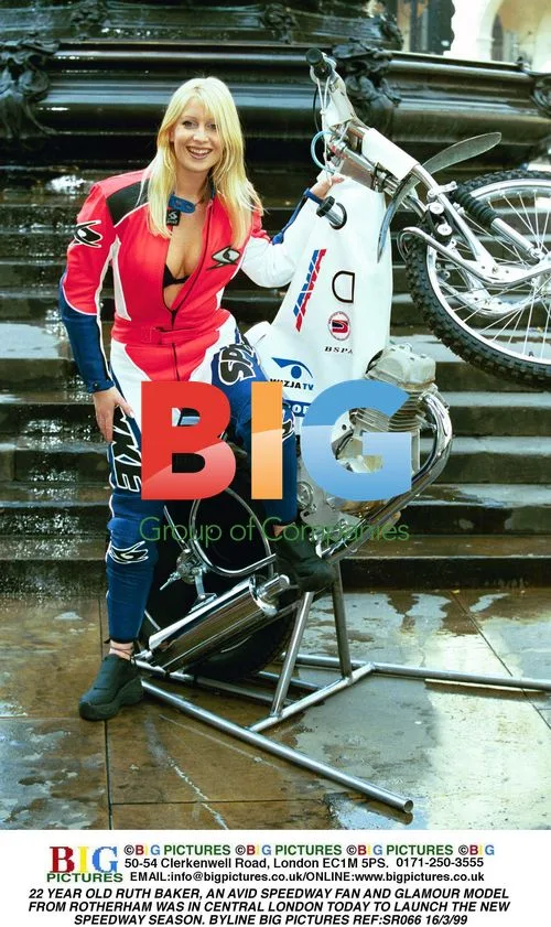 Glamour Model Ruth Baker Launches Speedway Season