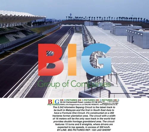 Sepang Circuit, Malaysia's First Formula One Track