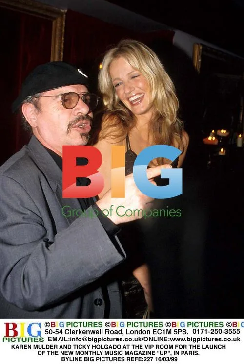 Karen Mulder and Ticky Holgado at VIP Room for magazine launch