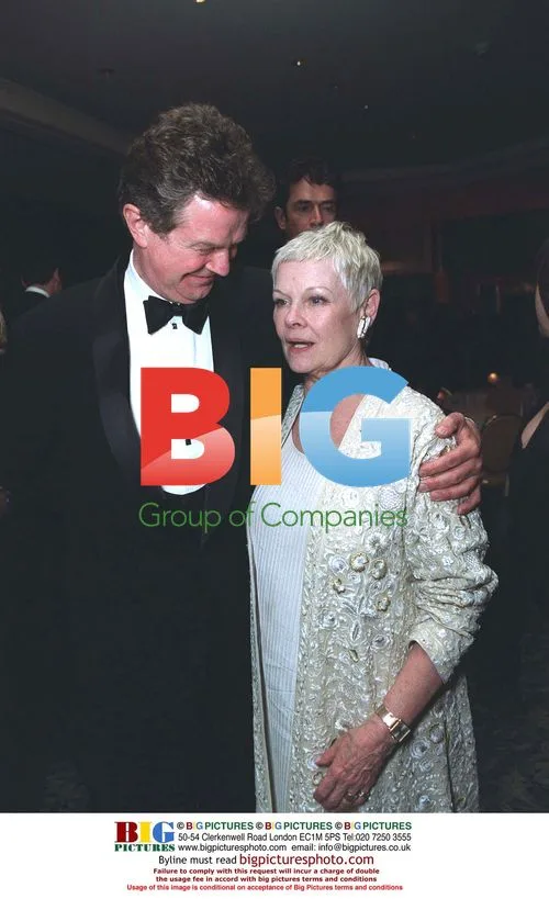 John Madden and Dame Judi Dench at 1999 Academy Awards Party