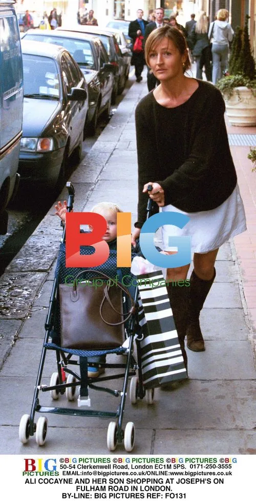 Ali Cocayne and Son Shopping in London