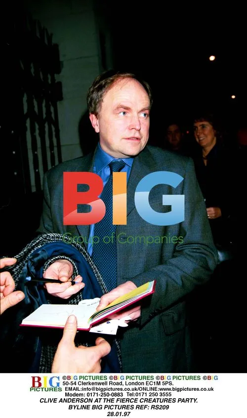 Clive Anderson at Fierce Creatures party