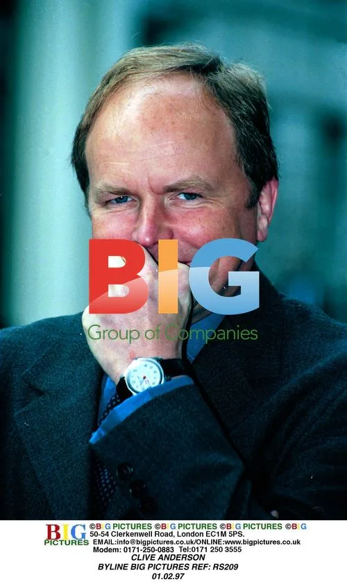 Clive Anderson in Dark Blue Shirt