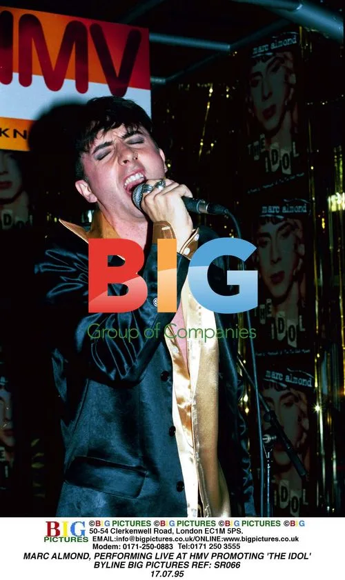 MARC ALMOND PERFORMING AT HMV FOR 'THE IDOL'