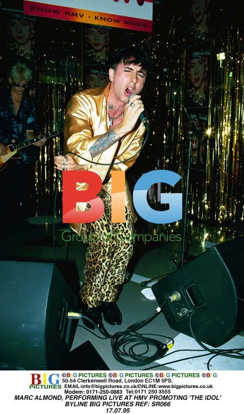 Marc Almond Performs Live at HMV for 'The Idol'