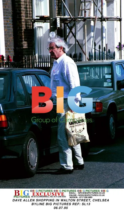 Dave Allen shopping in Chelsea