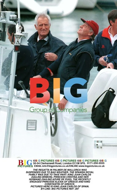 King Juan Carlos at Suspended Mallorca Regatta