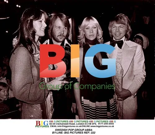 ABBA Pop Group Portrait