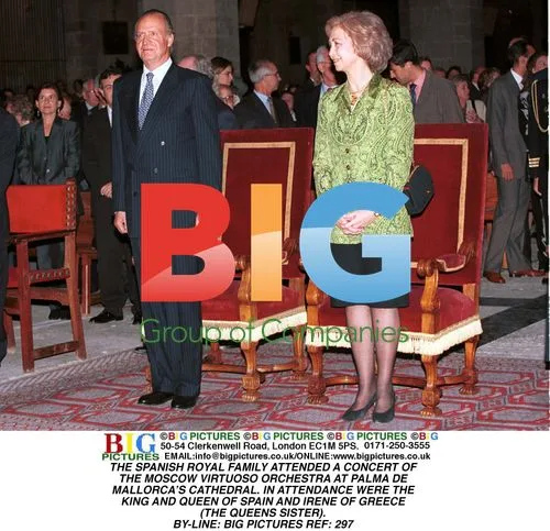 Spanish Royal Family at Virtuoso Orchestra Concert