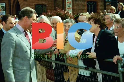 Prince Charles visits Woking town centre