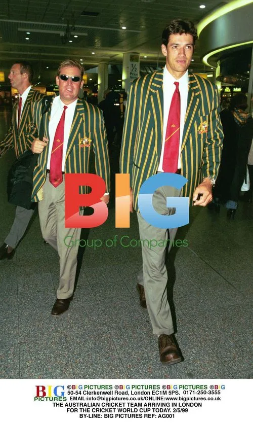 Australian Cricket Team Arrives in London