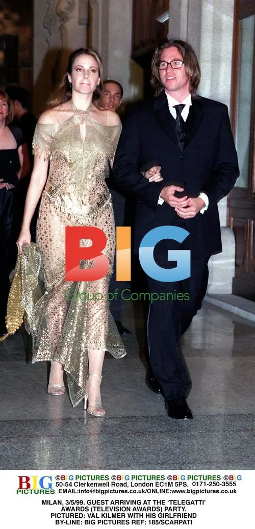 Val Kilmer and Girlfriend at Telegatti Awards