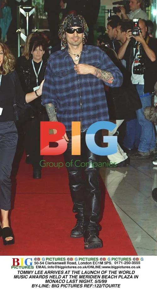 Tommy Lee at World Music Awards in Monaco