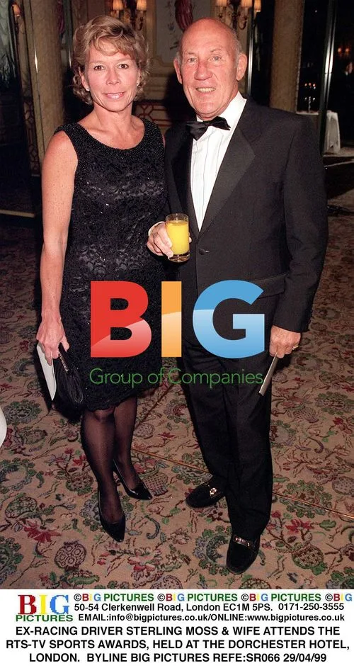 Sterling Moss & Wife Attend RTS-TV Sports Awards