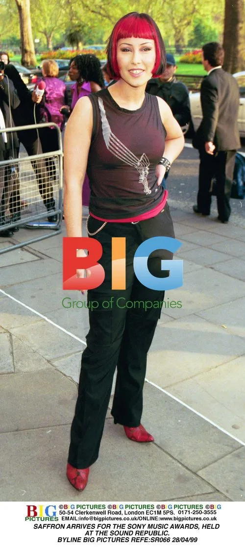 Saffron Arrives for Sony Music Awards