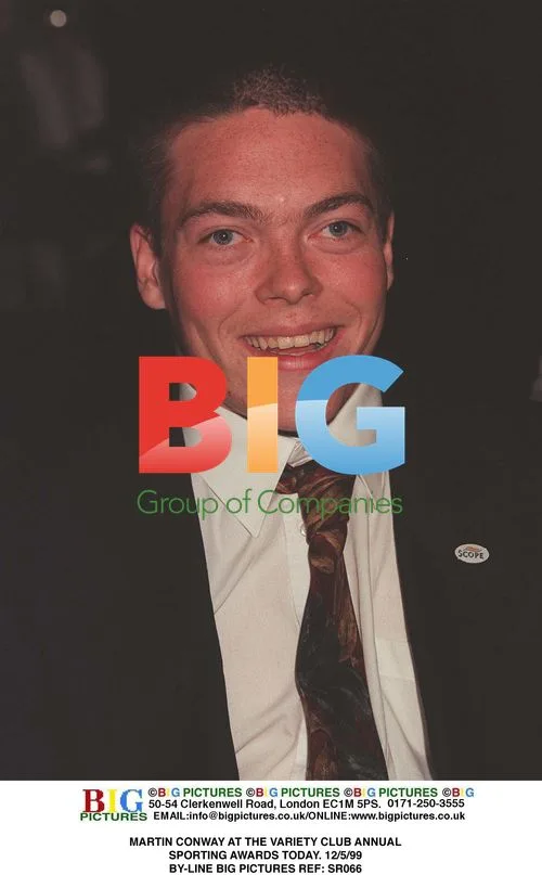 Martin Conway at Variety Club Sporting Awards