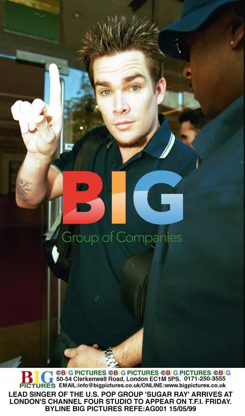 Sugar Ray Singer at Channel Four Studio