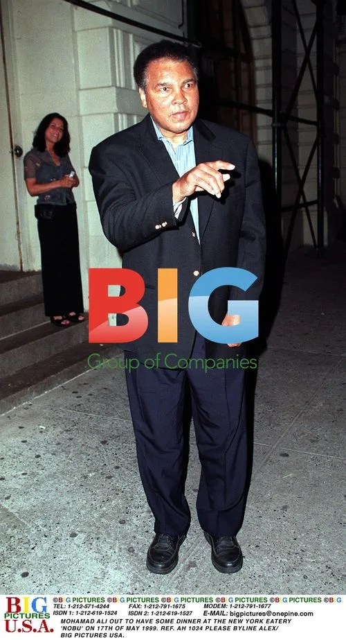 Mohamad Ali at Nobu in New York