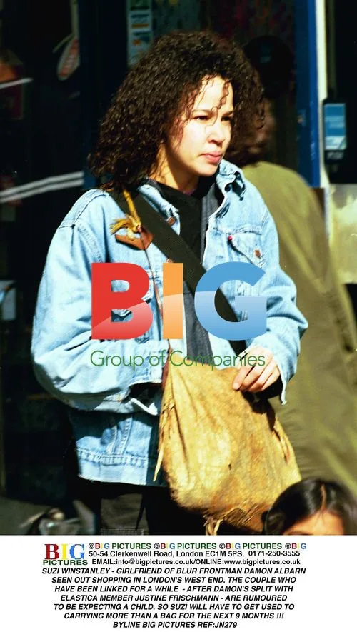 Suzi Winstanley and Damon Albarn Spotted Shopping