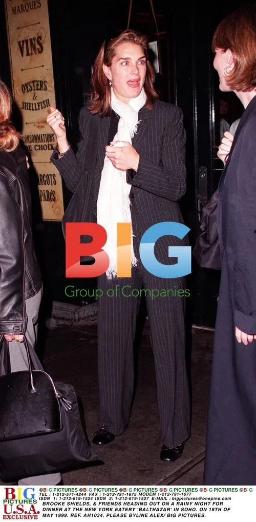 Brooke Shields and Friends Dinner at Balthazar