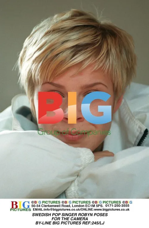 SWEDISH POP SINGER ROBYN POSES