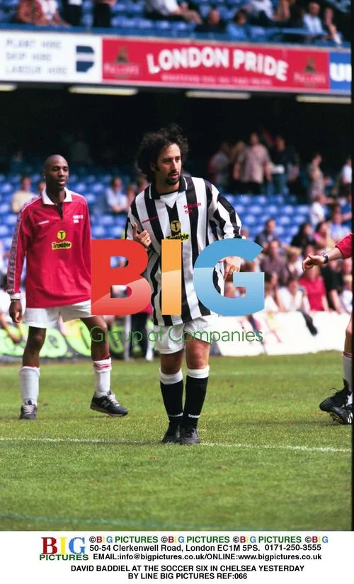 David Baddiel at Soccer Six in Chelsea