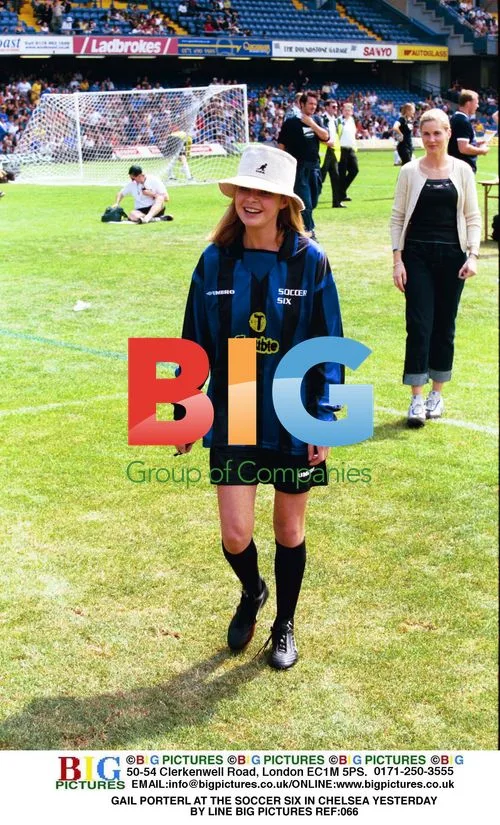 Gail Porter at the Soccer Six in Chelsea