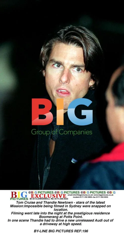 Tom Cruise, Thandie Newton film Mission:Impossible in Sydney