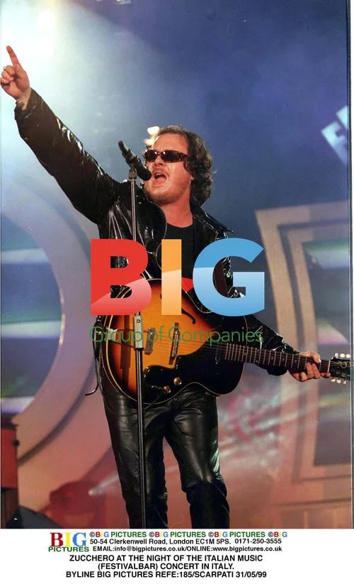 Zucchero Performs at Festivalbar Concert