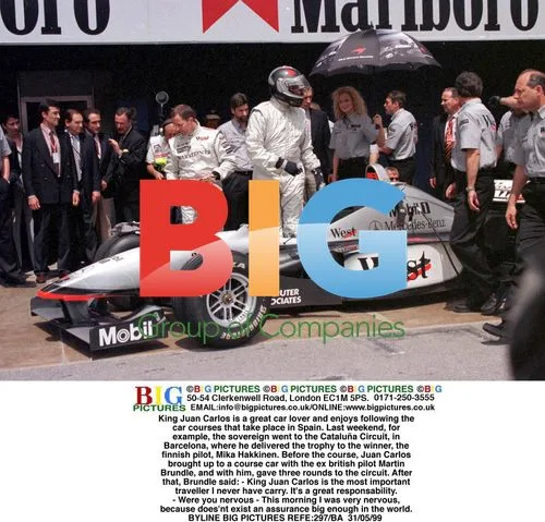 King Juan Carlos visits Catalua Circuit