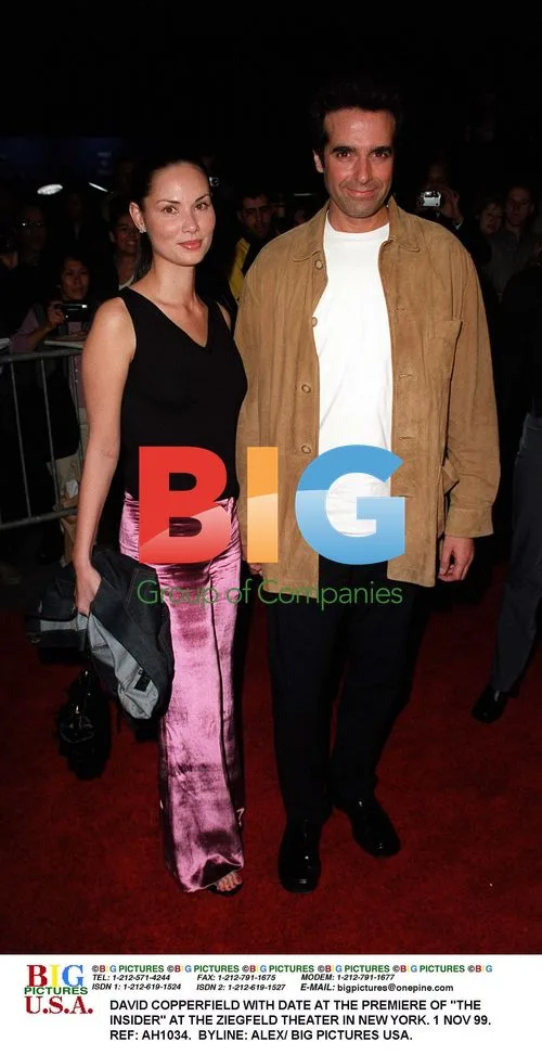 DAVID COPPERFIELD AT "THE INSIDER" PREMIERE