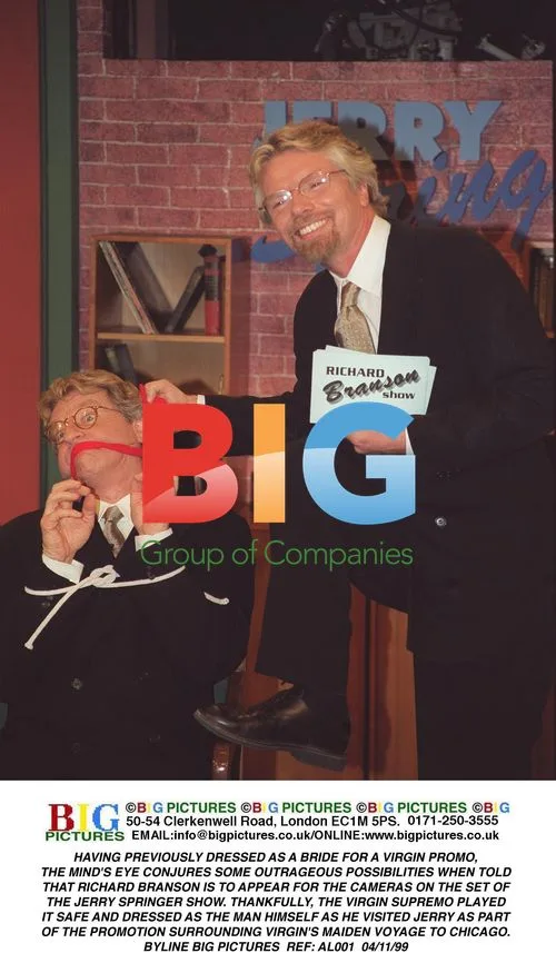 Richard Branson Visits Jerry Springer Show